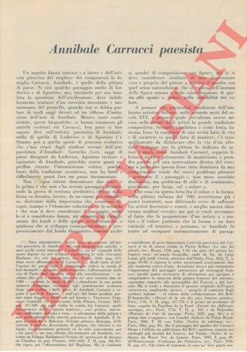 Annibale Carracci paesista. | Immagine Gallery 3