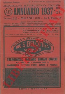 Annuario 1937.