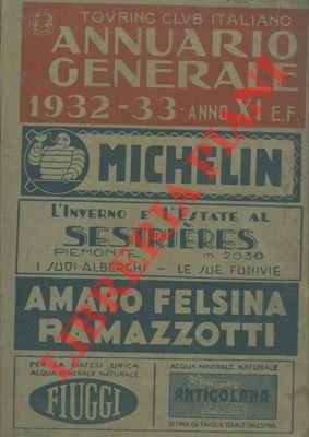 Annuario generale 1932/33.
