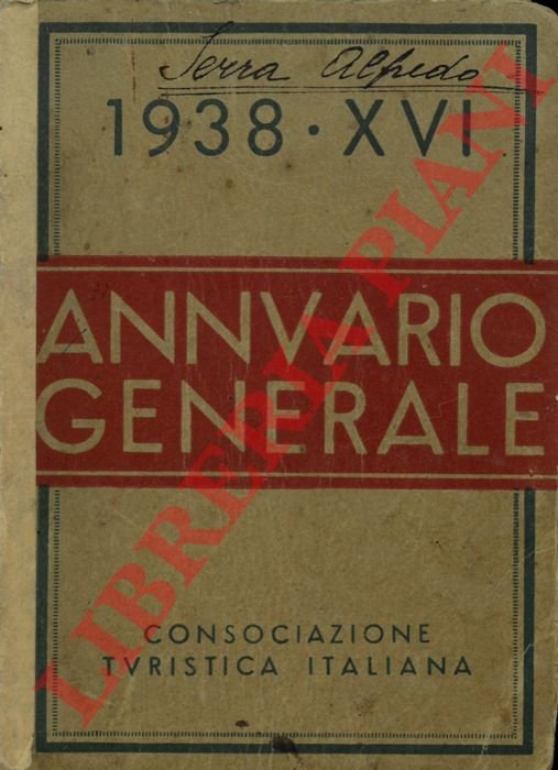 Annuario generale 1938.