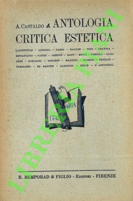 Antologia critica estetica.