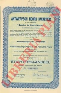 Antwerpsch Noord Kwartier.