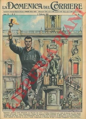Apertura a Roma delle Olimpiadi invernali.
