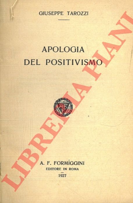 Apologia del positivismo. | Immagine Gallery 3