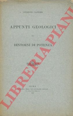 Appunti geologici sui dintorni di Potenza.