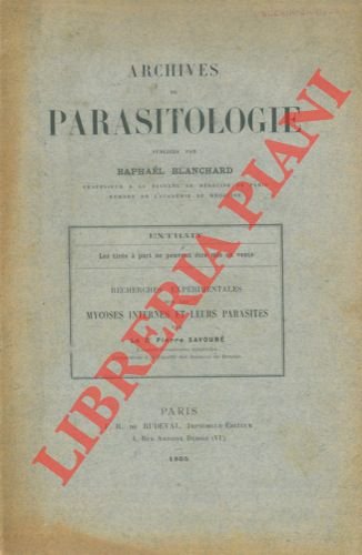 Archives de parasitologie. Recherches expérimentales sur les mycoses internes et … | Immagine Gallery 2