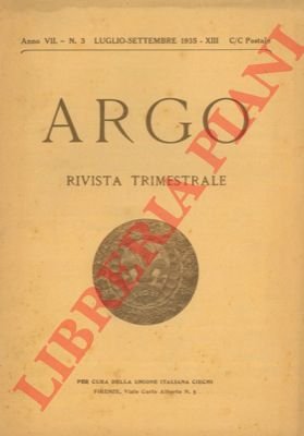 Argo. Rivista trimestrale.