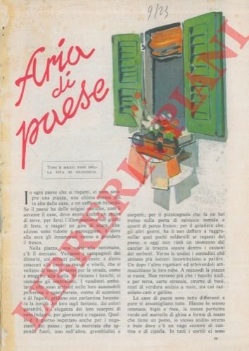 Aria di paese. Toni e mezzi toni della vita di … | Immagine Gallery 3