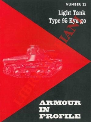 Armour in profile. Light Tank Type 95 Kyu-go.