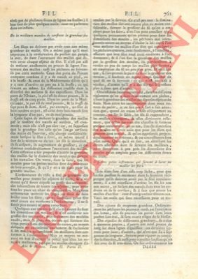 Art de la fabrication des filets, haims et hameçons.