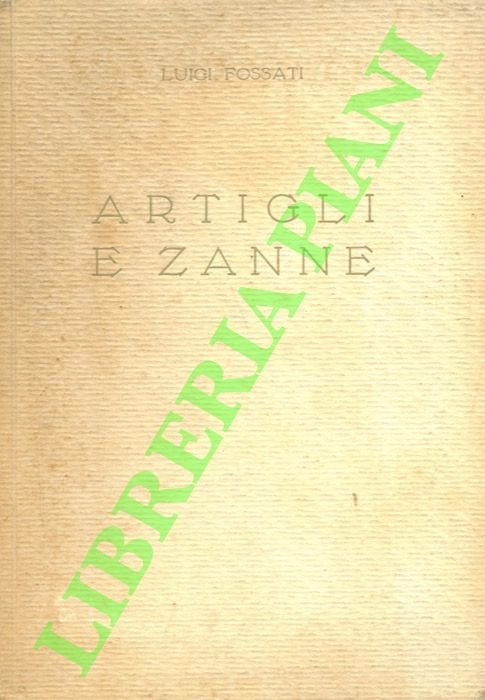 Artigli e zanne. Romanzo della vita selvaggia in Eritrea.
