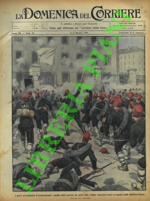 Assalto delle caserme da parte delle truppe macedoni tratte in …