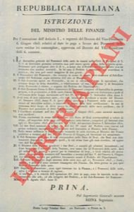 Assemblea dei Possessori delle carte residue da tenersi nella città …