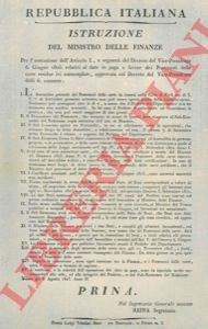 Assemblea dei Possessori delle carte residue da tenersi nella città …