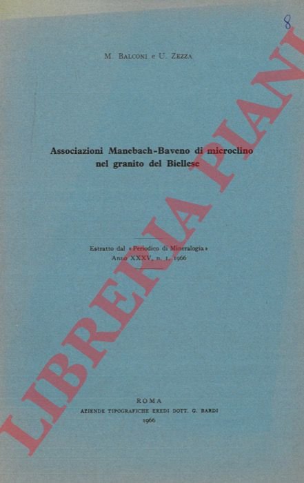 Associazioni Manebach-Baveno di microclino nel granito del Biellese.