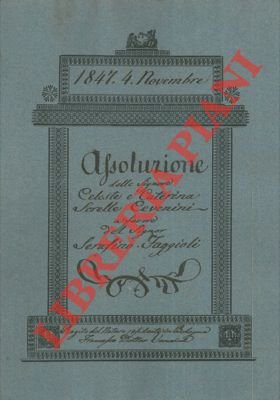 Assoluzione di un piccolo predio detto 'Il casetto' posto in …