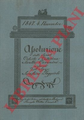 Assoluzione di un piccolo predio detto 'Il casetto' posto in …