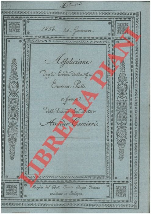 Assoluzione in denaro.