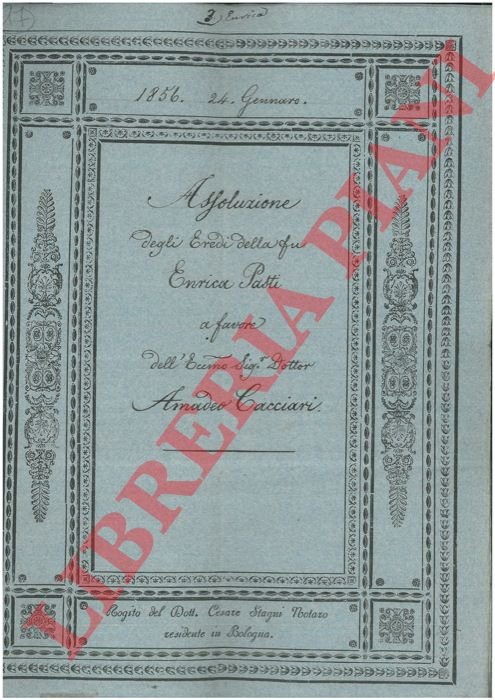 Assoluzione in denaro.