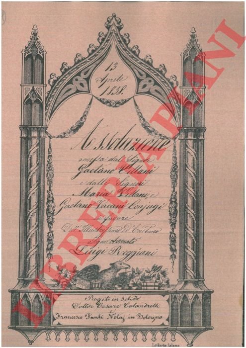 Assoluzione in denaro.