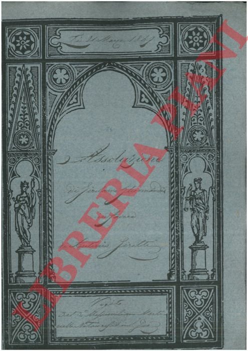 Assoluzione per un pezzo di terra.