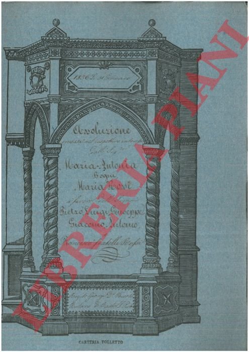 Assoluzione per una casa.