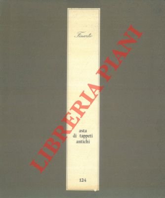 Asta di tappeti antichi. 15 dicembre 1971.