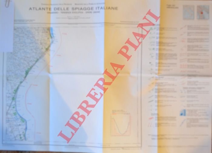 Atlante delle spiagge italiane. Dinamismo.Opere umane. F° 222 Amendolara.
