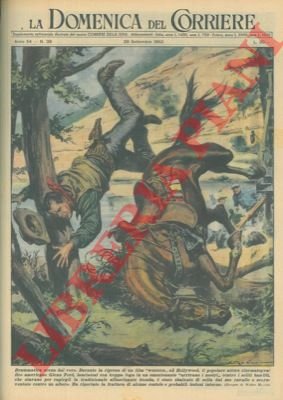 Attore sbalzato di sella dal suo cavallo e scaraventato contro …