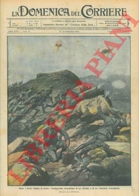 Audacissima ricognizione di un ufficiale e di un volontario d'artiglieria.