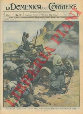 Autocarro militare assalito in Cirenaica dagli arabi.