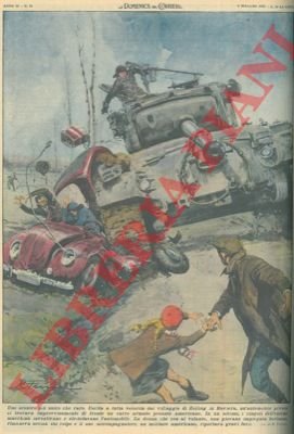 Automobile privata investita e stritolata da un carro armato pesante …