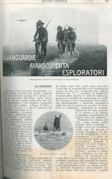 Avanguardie avanscoperta esploratori.