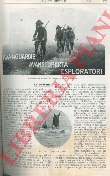Avanguardie avanscoperta esploratori.