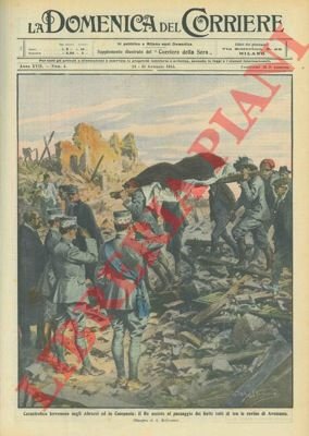 Avezzano distrutta dal terremoto.