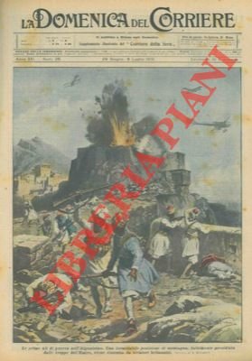 Aviatori britannici bombardano una posizione fortificata presidiata dalle truppe dell' …