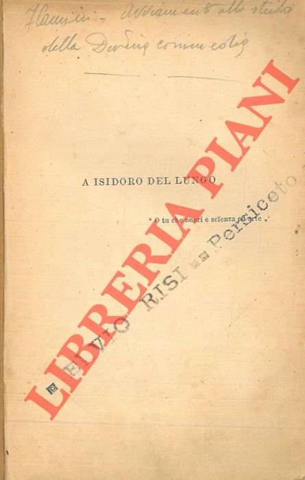 Avviamento allo studio della Divina Commedia.