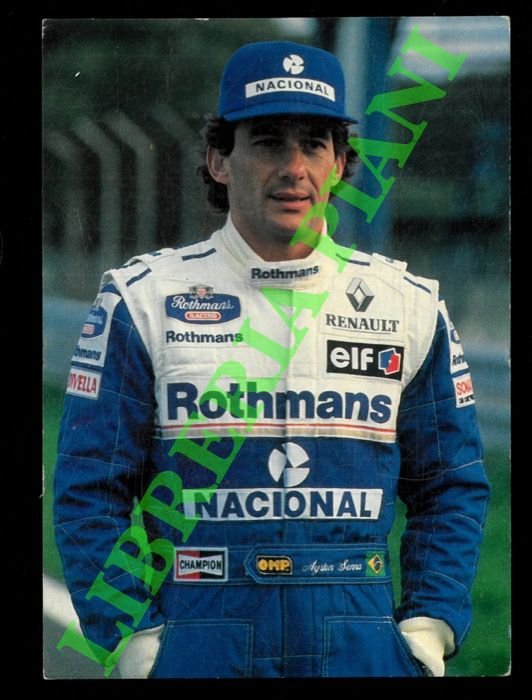 Ayrton Senna.
