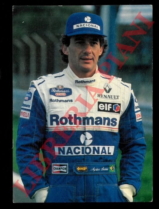 Ayrton Senna.