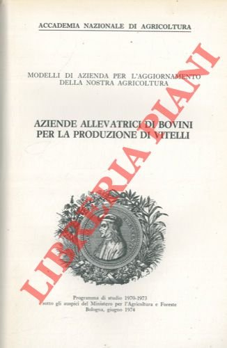 Aziende allevatrici di bovini per la produzione di vitelli.