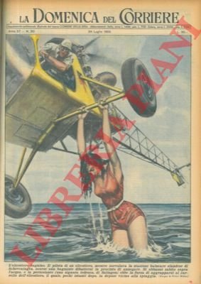 Bagnante che rischiava di annegare salvata da un elicottero.