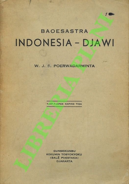 Baoesastra Indonesia - Djawi.
