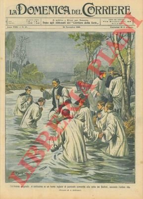 Battesimo in un fiume inglese di convertiti alla setta dei …