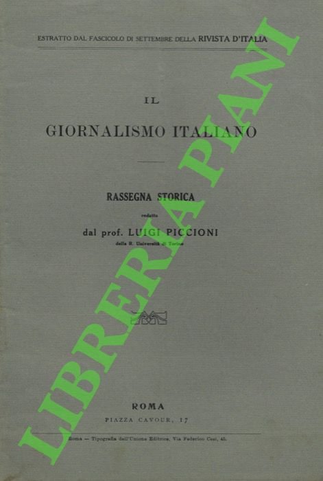 Benedetto Castiglia e il giornale "La Ruota" di Palermo.