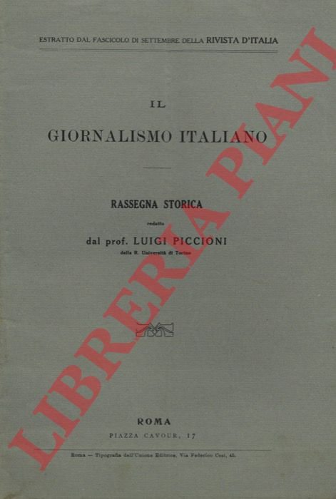 Benedetto Castiglia e il giornale "La Ruota" di Palermo.