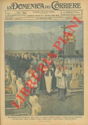 Benedizione del cimitero militare italiano a Amras (Innsbruck) dove sono …