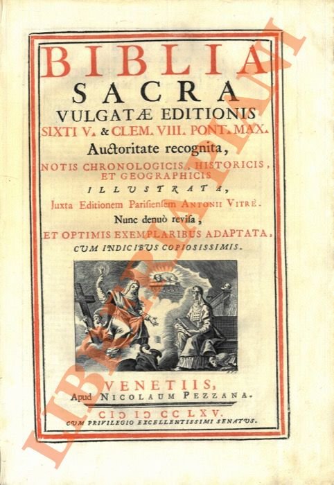 Biblia sacra vulgatae editionis Sixti V. et Clem. VIII. Pont. …