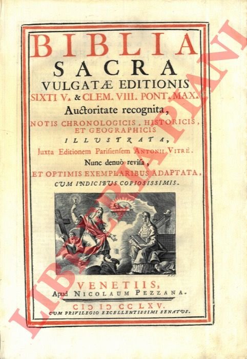 Biblia sacra vulgatae editionis Sixti V. et Clem. VIII. Pont. …