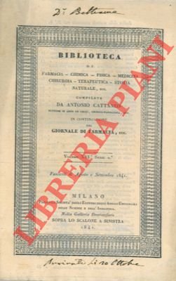 Biblioteca di Farmacia - Chimica - Fisica - Medicina - …