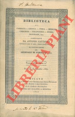 Biblioteca di Farmacia - Chimica - Fisica - Medicina - …
